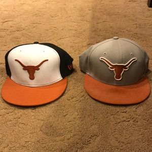 TWO University of Texas hats